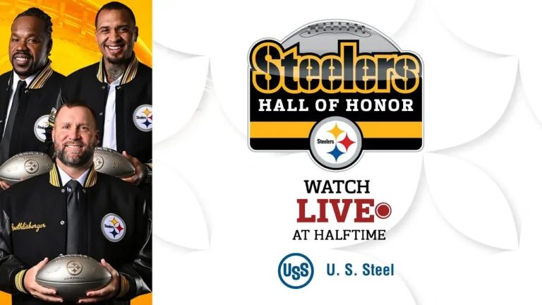 Hall of Honor Class of 2025 honored at halftime Pittsburgh Steelers