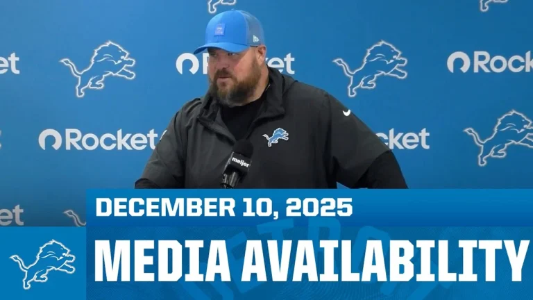 Scottie Montgomery and Hank Fraley meet with the media December 10, 2025