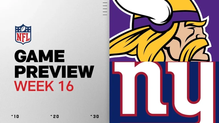 Minnesota Vikings vs New York Giants Week 16 Game Preview