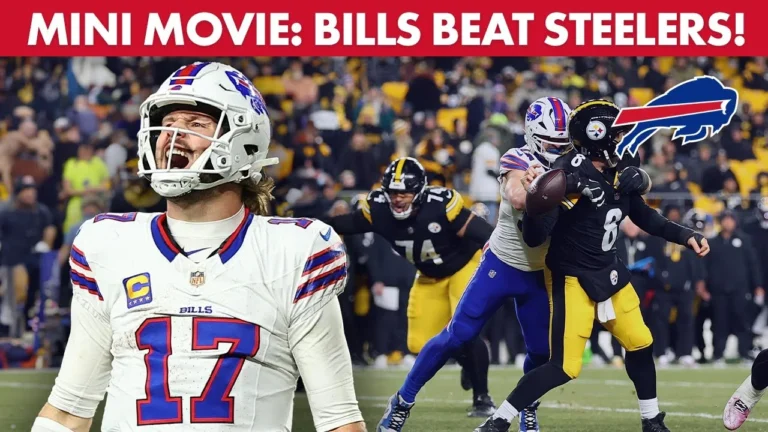 Relive the Bills Dominating Win Over Aaron Rodgers & The Steelers! Mini Movie Buffalo Bills