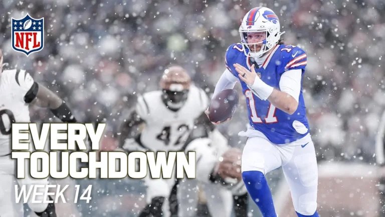 Every Touchdown from Week 14 2025 NFL Season