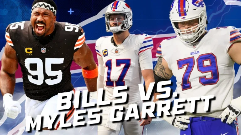 Bills prepare for MYLES GARRETT Buffalo Injury Update ahead of Sunday