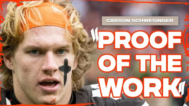 Carson Schwesinger Press Conference: Proof of The Work