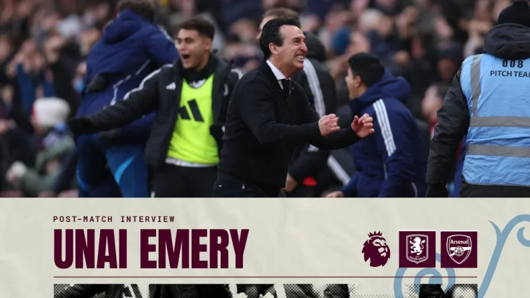 We were believing in our victory Unai Emery FULL Post Match Interview