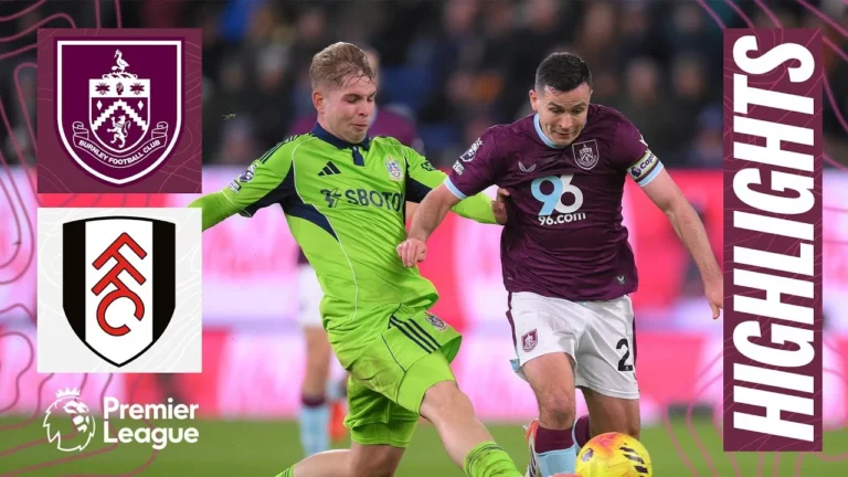 Wilson & Sonne Amongst Scorers In Fulham Five Goal Thriller Win HIGHLIGHTS Burnley 2 – 3 Fulham