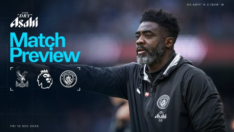 LIVE MATCH PREVIEW – Crystal Palace v City – Premier League