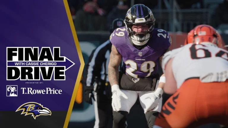 Ar’Darius Washington’s Remarkable Return From Achilles Injury Ravens Final Drive