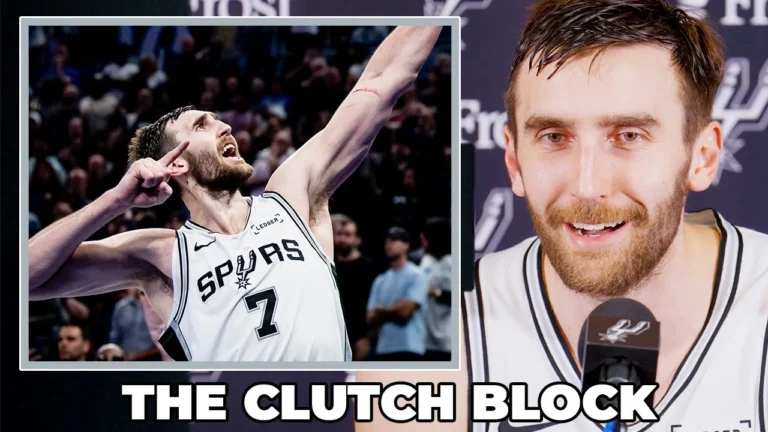 Luke Kornet on Game Winning Block vs Magic