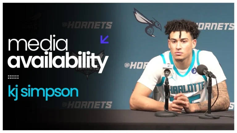 Hornets vs Nuggets: KJ Simpson Postgame Media Availability 12 7 2025