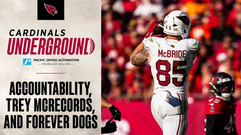Cardinals Underground – Accountability, Trey McBride’s Records & Jacoby Brissett’s Late-Night Texts