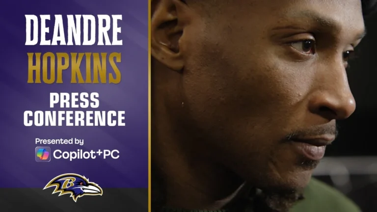 DeAndre Hopkins: ‘You Got to Bring It Every Week’ Baltimore Ravens