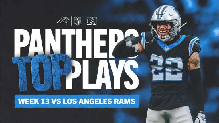 Carolina Panthers Top Plays vs. Los Angeles Rams Week 13