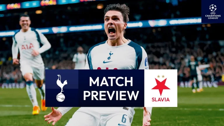 Spurs v Slavia Prague Champions League Match Preview