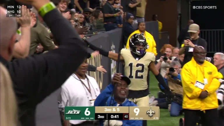 Shough DOTS up Olave for a Saints’ TD