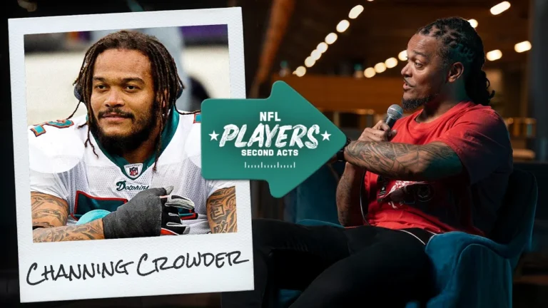 Channing Crowder overcame 3 ACL tears to make the NFL, blew 750k before the Draft