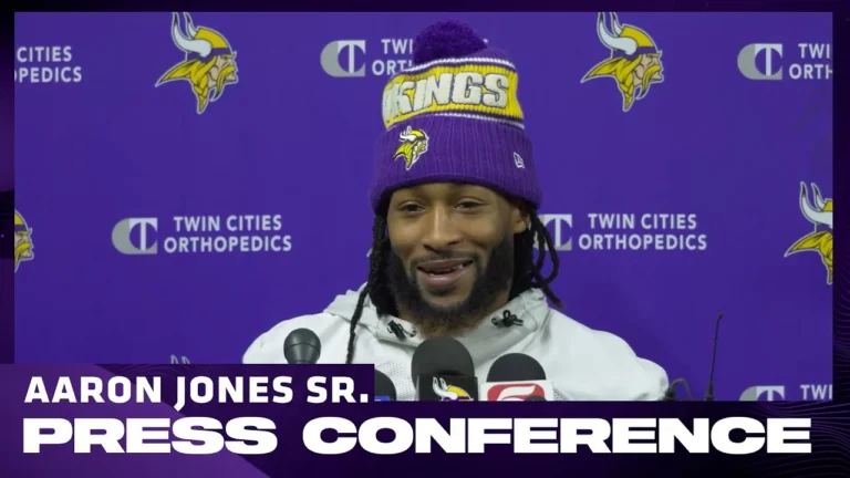 Aaron Jones on C.J. Ham’s Impact, Pass Protection, Being Teammates with Harrison Smith & Eric Wilson