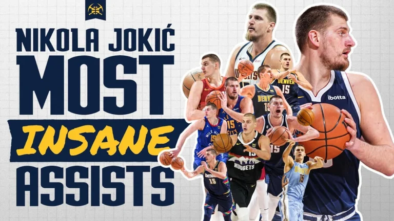MOST ASSISTS BY A CENTER IN NBA HISTORY Nikola Jokić