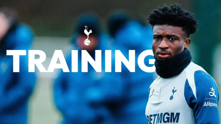 Behind the scenes at Spurs training ahead of Brentford!