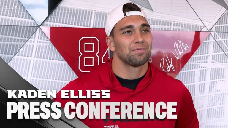 Kaden Elliss on what is ahead for Atlanta Falcons & reflects on Seahawks matchup Press Conference