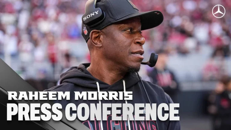 Raheem Morris on Atlanta Falcons win over Arizona Cardinals Press Conference