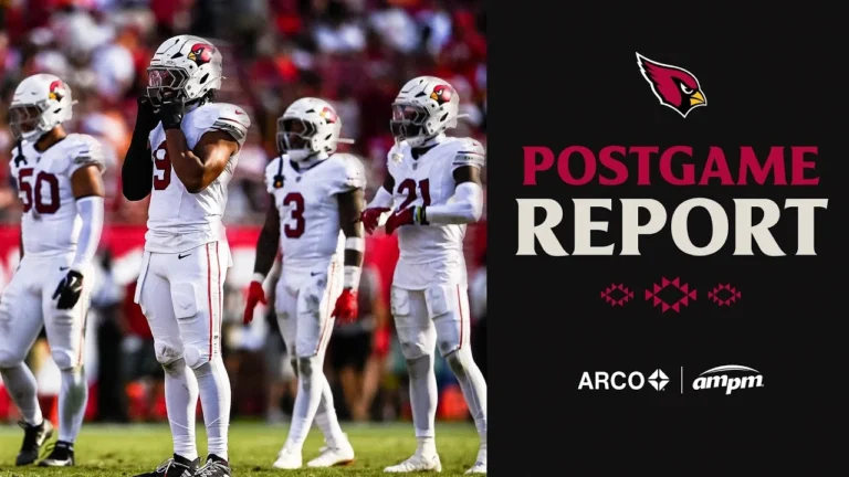 Week 13 Post Game Report AZ Cardinals