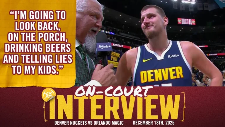 Nikola Jokić’s Thoughts On His Accolades