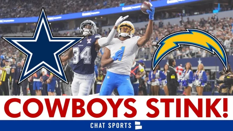 ANOTHER BLOWOUT! Cowboys Crushed By Chargers In 34-17 Loss Ft Cowboys Injuries Matt Eberflus Gone?