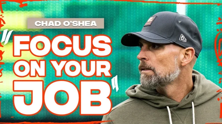 Chad O’Shea Press Conference: Focus on your job