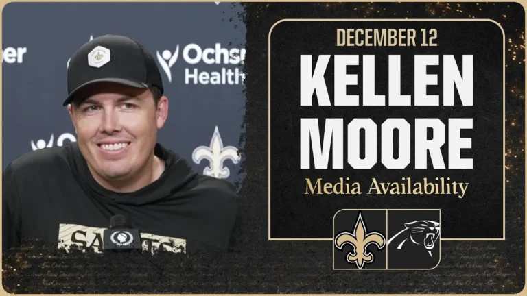 Kellen Moore on injury report, film study New Orleans Saints