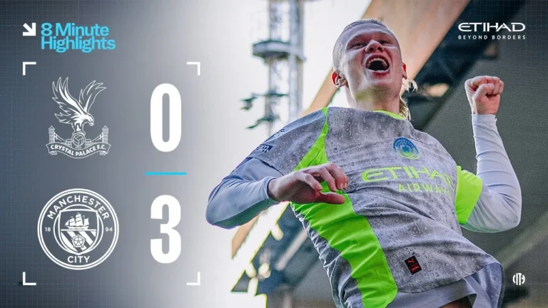 EXTENDED HIGHLIGHTS Crystal Palace 0-3 Man City Haaland &amp Foden goals in big away win!