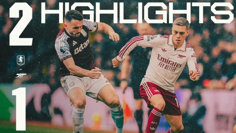 HIGHLIGHTS Aston Villa vs Arsenal (2-1) Premier League