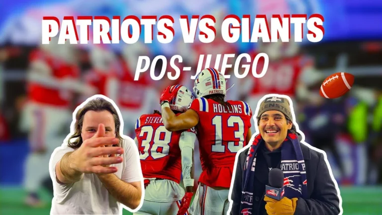 Mundo Patriota : Patriots BRILLAN vs. Giants en MONDAY NIGHT FOOTBALL En vivo desde el campo!