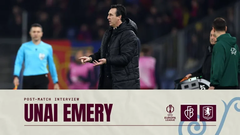 Today was a key match! Unai Emery FULL Post Match Interview