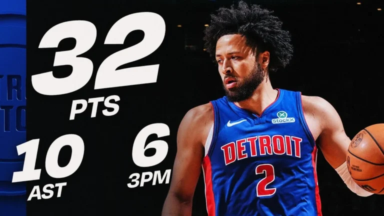 Cade Comes Up CLUTCH In Boston With 32-PT DOUBLE-DOUBLE December 15, 2025