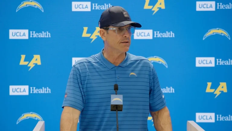 Jim Harbaugh On Injury Updates Vs Cowboys LA Chargers