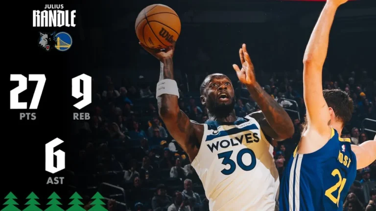 Julius Randle Drops 27 Points In The Win Over Warriors 12.12.25