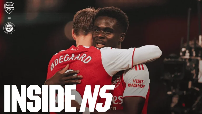 Magical Merino, player arrivals, unseen footage & more! Arsenal vs Brentford (2-0) l INSIDE N5