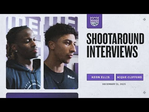 Keon Ellis & Nique Clifford Shootaround Interviews 12.11.25