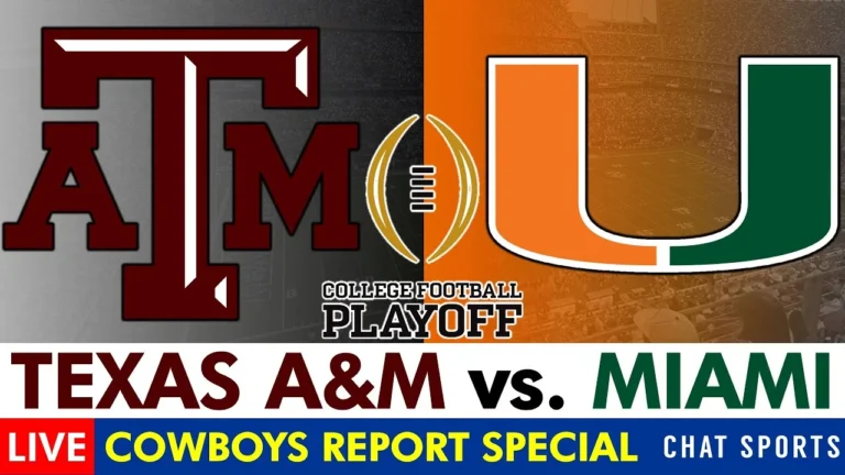 Texas A&M vs. Miami Live Streaming Scoreboard, Play-By-Play, Highlights: 2025 CFP Round 1 On ESPN