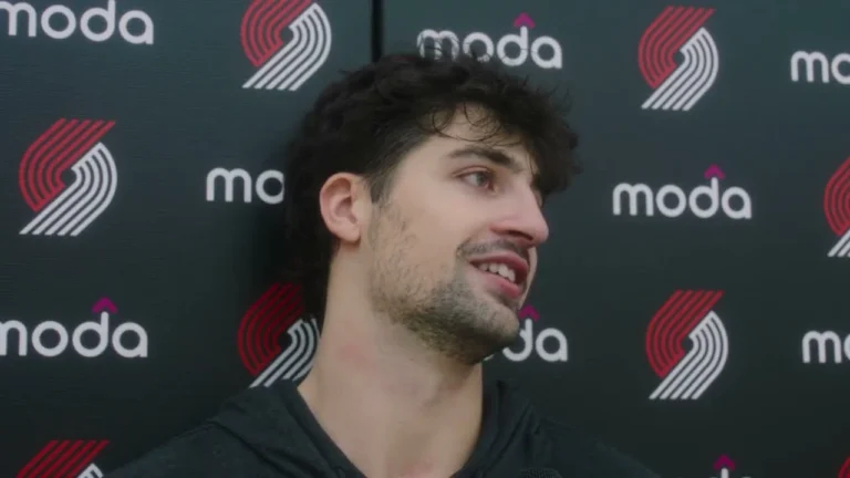 Deni Avdija Describes the State of the Team and His Role Dec. 13, 2025 Trail Blazers