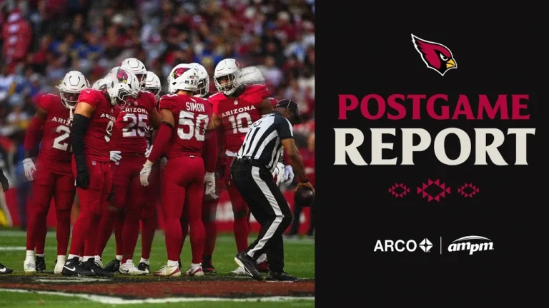Post Game Report Week 14 vs LA Rams AZ Cardinals