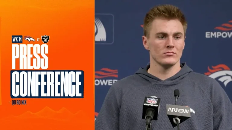 QB Bo Nix on Week 14 win vs. Raiders: We did a good job controlling the football