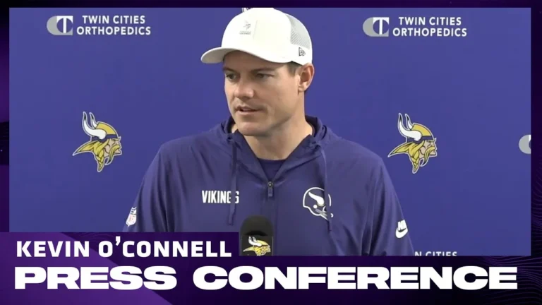 Kevin O’Connell on Jonathan Greenard’s Shoulder, Justin Jefferson’s Involvement, Passing Improvement