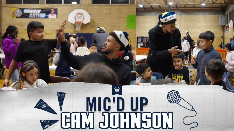 Pure Gold: Cam Johnson Mic’d Up At The Boys & Girls Club