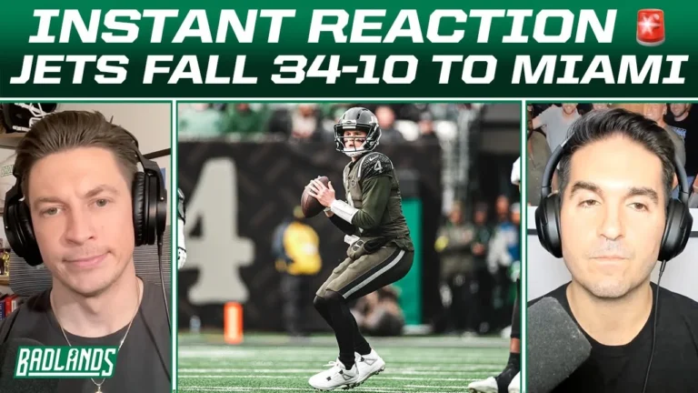 New York Jets EMBARRASSED By Dolphins REACTION (FULL BADLANDS)