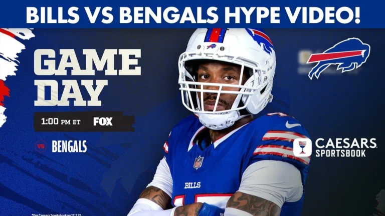 Get Hyped for Bills vs Bengals! Coming Soon Trailer Buffalo Bills