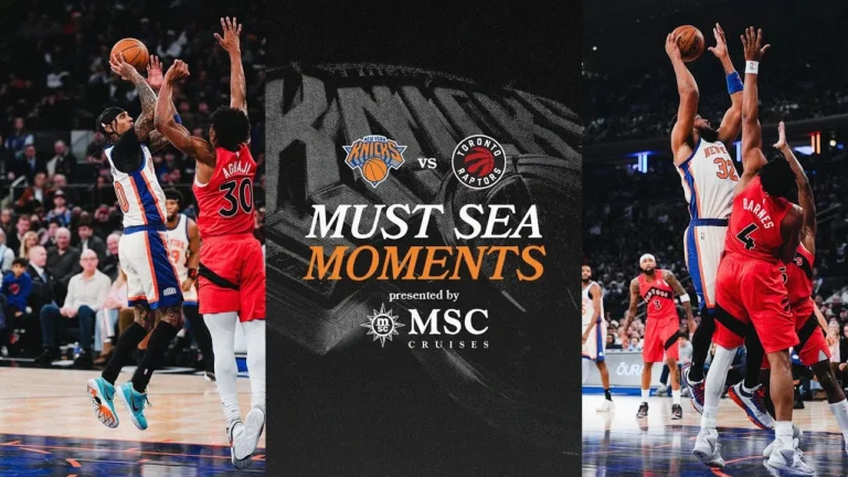 Knicks Win Against the Toronto Raptors November 30, 2025