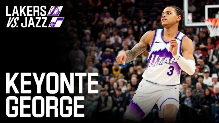 Keyonte DROPS 34 vs LAKERS UTAH JAZZ