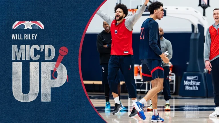 Will Riley Mic’d Up Washington Wizards Practice