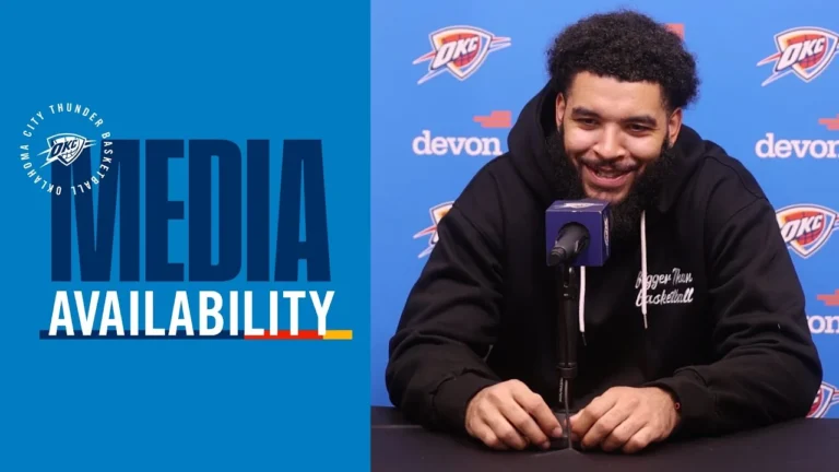 Kenrich Williams on OKC’s team-first mentality Post Game Media December 7, 2025